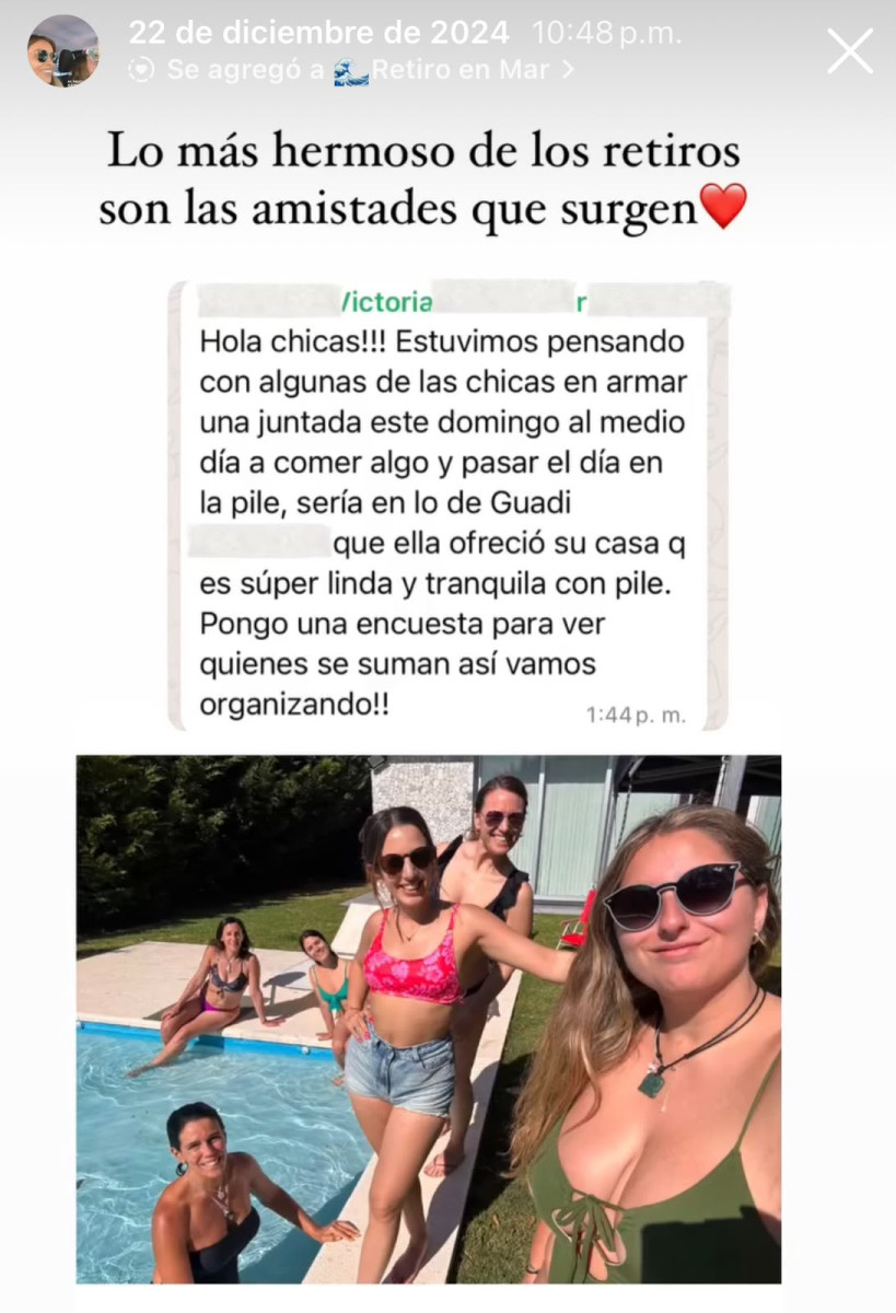 Las amistades que surgen en los retiros